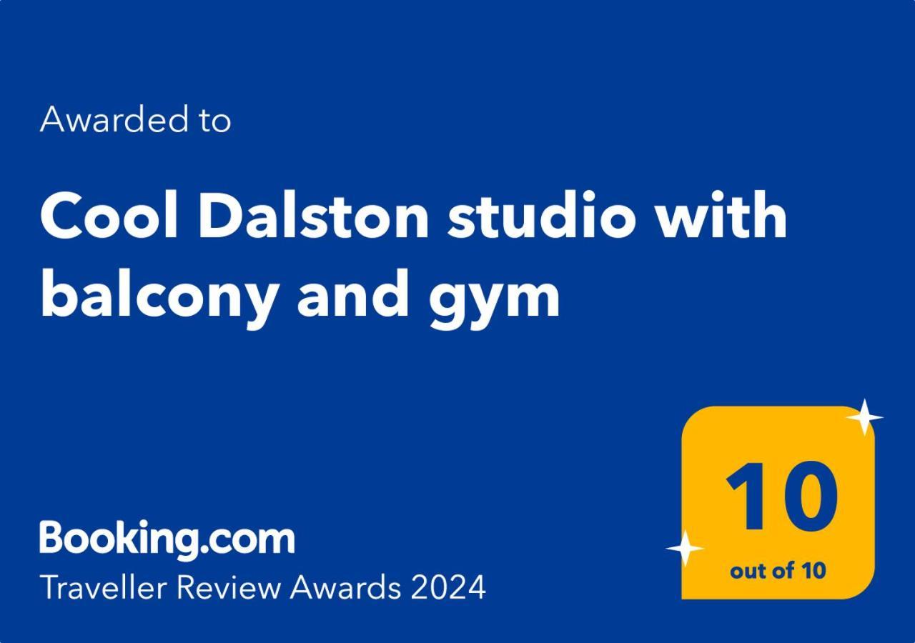 Cool Dalston Studio With Balcony And Gym Apartment London Exterior photo